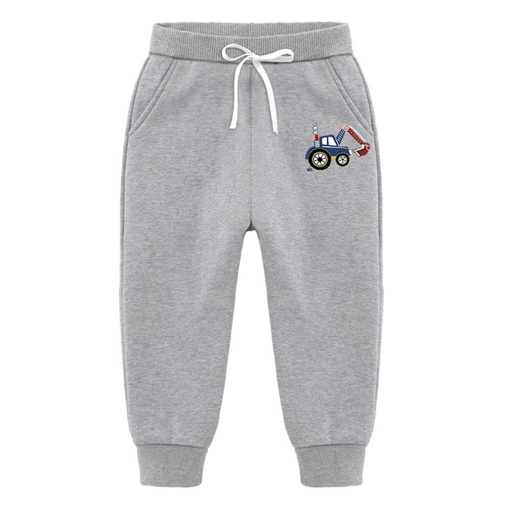 Bulldozer Silver Fox Fleece Sweatpants