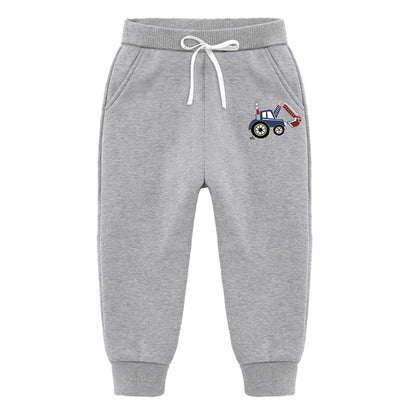 Bulldozer Silver Fox Fleece Sweatpants