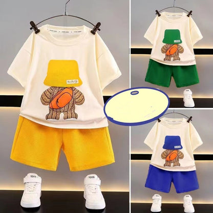 Boys Short Sleeve Comfort Casual Sports Set