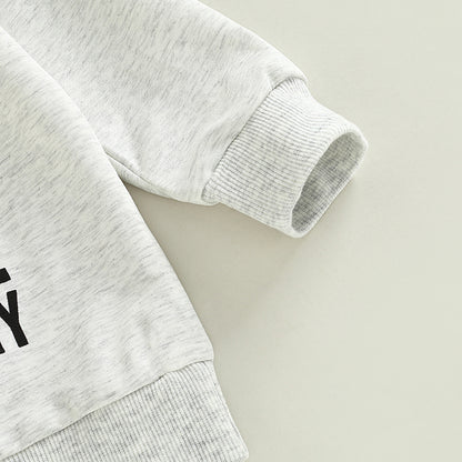 Kids Long Sleeve Football Sweater