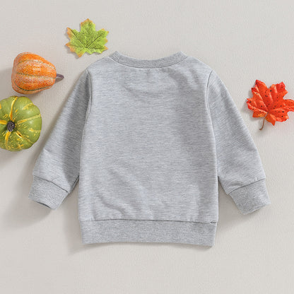 Halloween Printed Long Sleeve Sweater