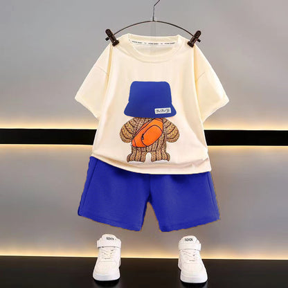 Boys Short Sleeve Comfort Casual Sports Set