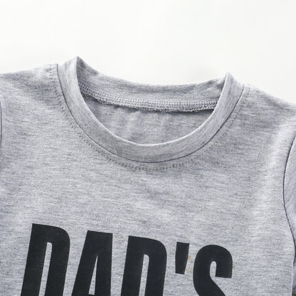 Daddys Partner in Crime Short Sleeve with Pants Set