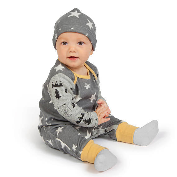 Baby Stars And Trees Onesie