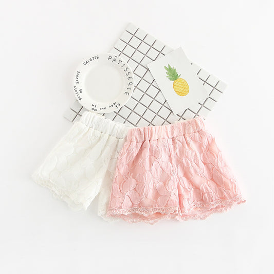 Floral Lace shorts