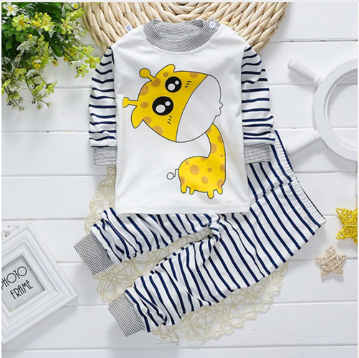 Infant Animal 2 piece Pajama Set