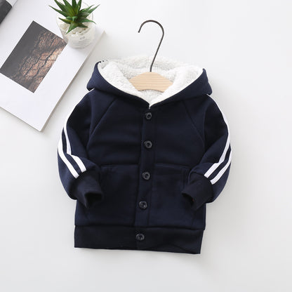 Autumn And Winter Childrens Warm Jacket