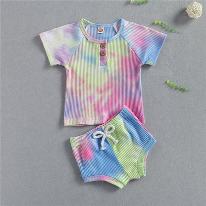 Baby Summer Tie Dyed Set