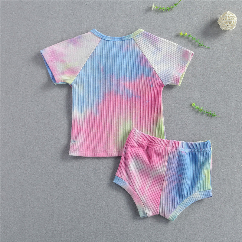 Baby Summer Tie Dyed Set