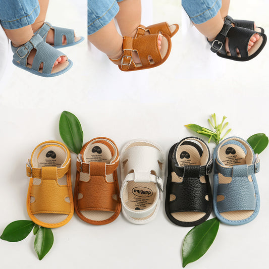 Summer Baby Solid Sandals