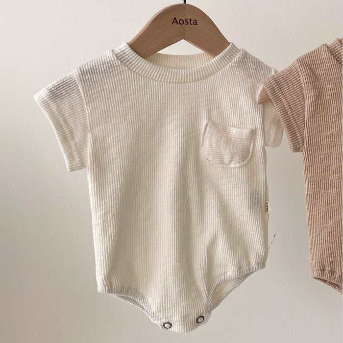 Loose T-Shirt & Shorts Summer Baby Clothing Set