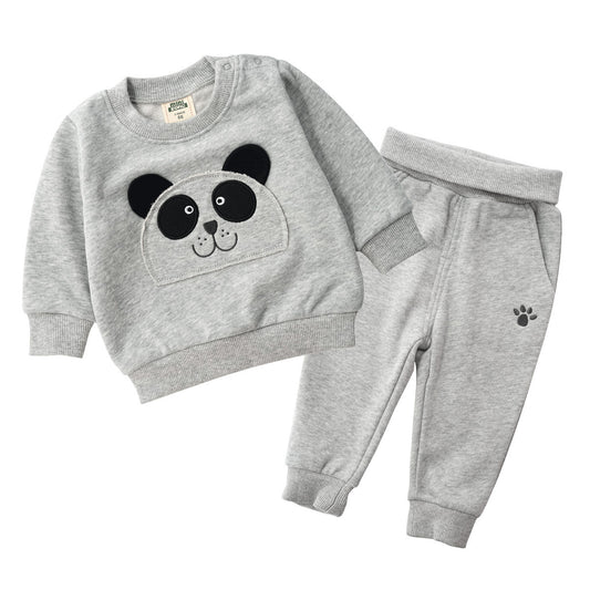 Baby Kids Animals Face Sweatsuit