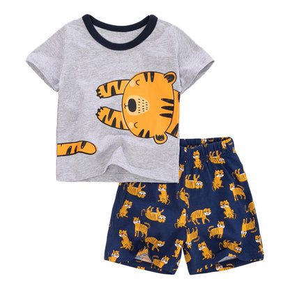 Toddler Boys Tiger Printed 2pc Set