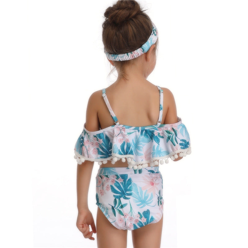 New Floral Casual Nice 2pc Swimsuit