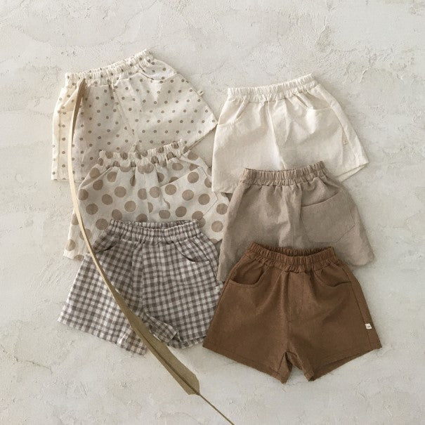 Summer Baby Linen Casual Shorts