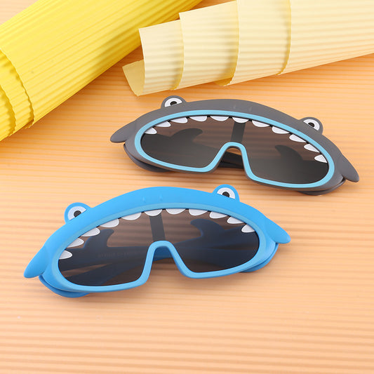 Shark silicone kids sunglasses