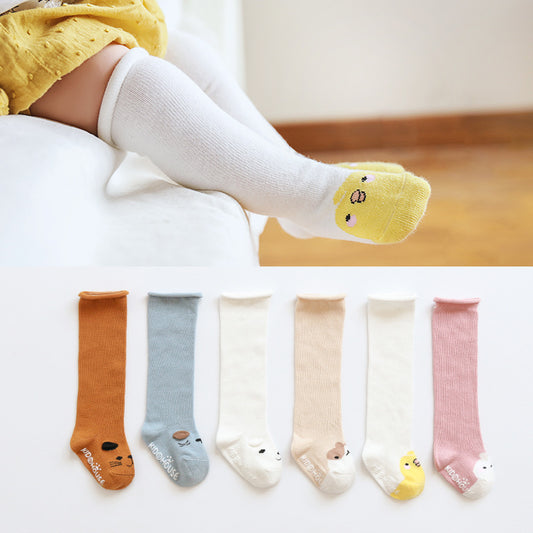 Cute Cotton Knee High Anti-Slip socks