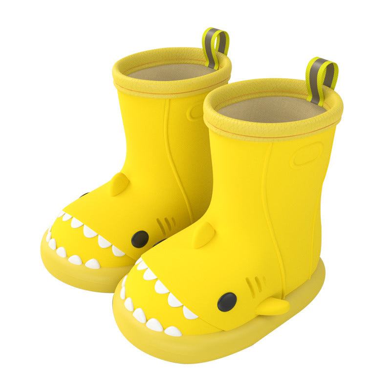 Safety Rubber Shark Kids Rain Boots