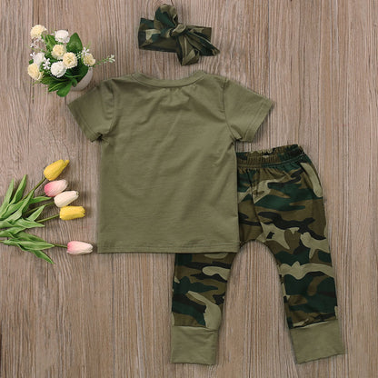 Short sleeve Daddy's Boy/Girl Outfit Set