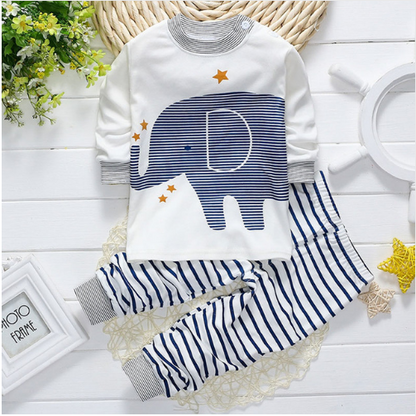 Infant Animal 2 piece Pajama Set