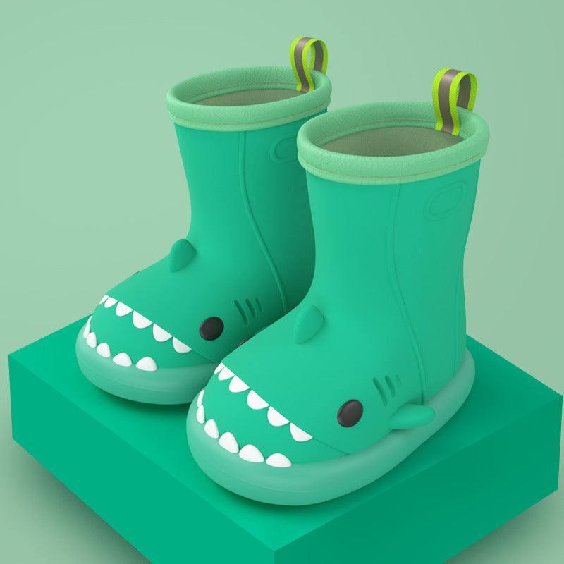 Safety Rubber Shark Kids Rain Boots