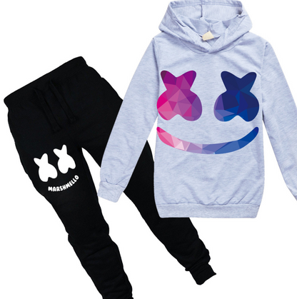 Kids long sleeve Marshmello Set