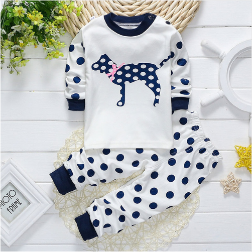 Infant Animal 2 piece Pajama Set