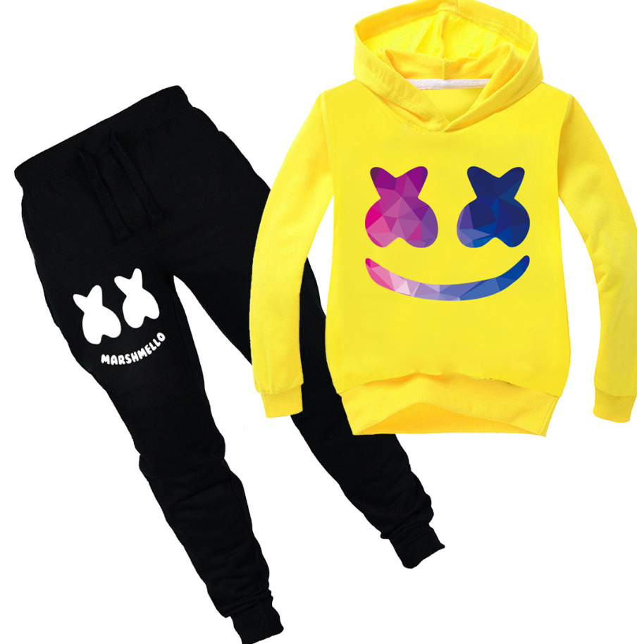 Kids long sleeve Marshmello Set