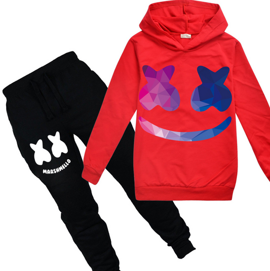 Kids long sleeve Marshmello Set