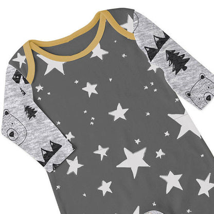 Baby Stars And Trees Onesie