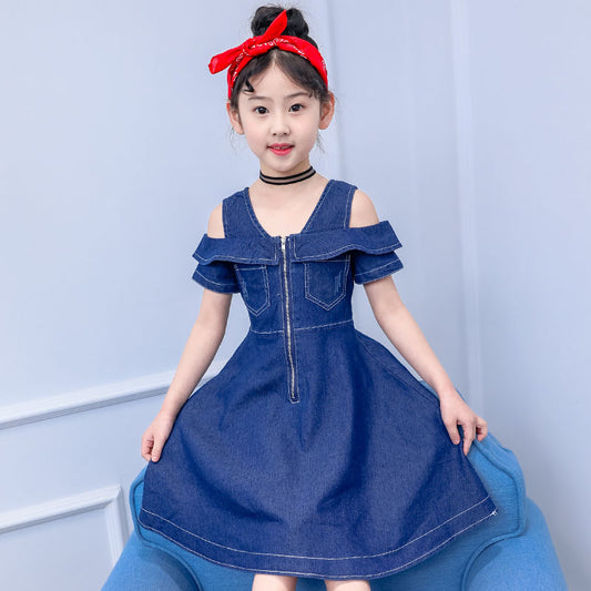 Girls Casual Style Western Dress