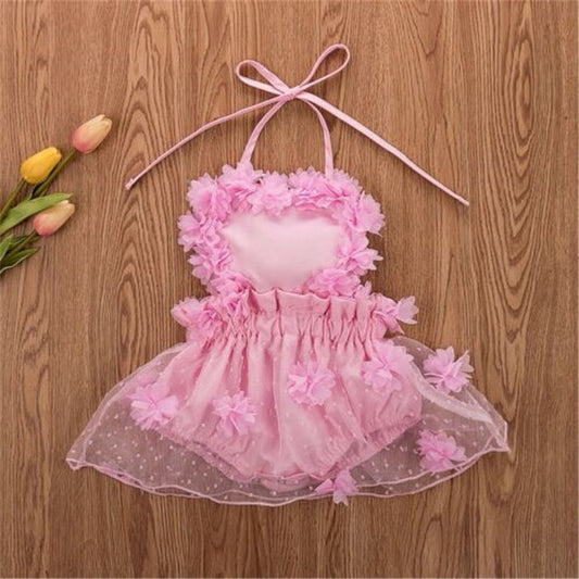 Ruffle Baby Girls Puffy Dress