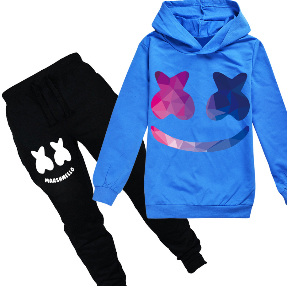 Kids long sleeve Marshmello Set