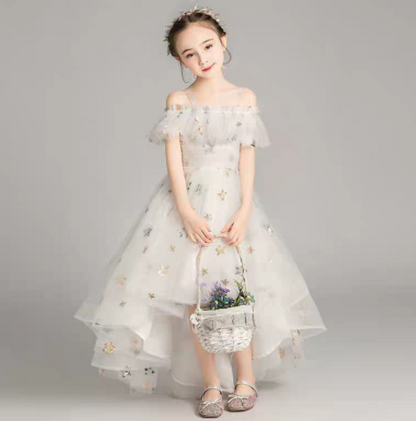 Princess Multi-Length Star Wedding Pageant Dress