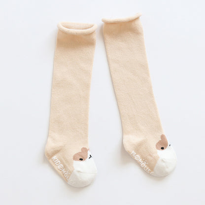 Cute Cotton Knee High Anti-Slip socks