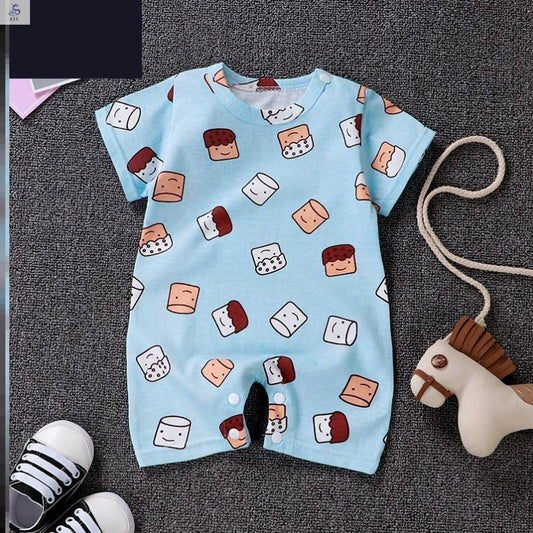 Kids Summer Printed Onesie