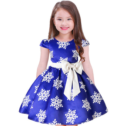 Girls Formal Fashion Pettiskirt Dress