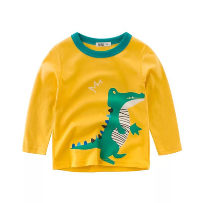 Boys Gator Print Long sleeve