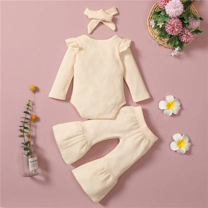 Baby Girl Long Sleeve Harem Suit Romper