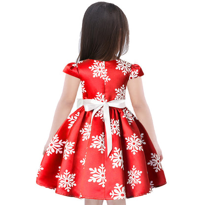 Girls Formal Fashion Pettiskirt Dress