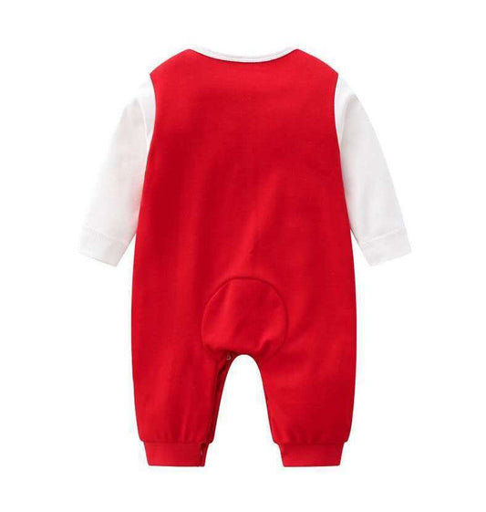 Newborn Casual Fruits Long Sleeve Pure Cotton Romper