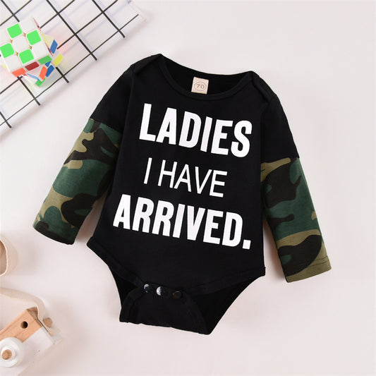 Baby Boy camo long sleeve 3pc