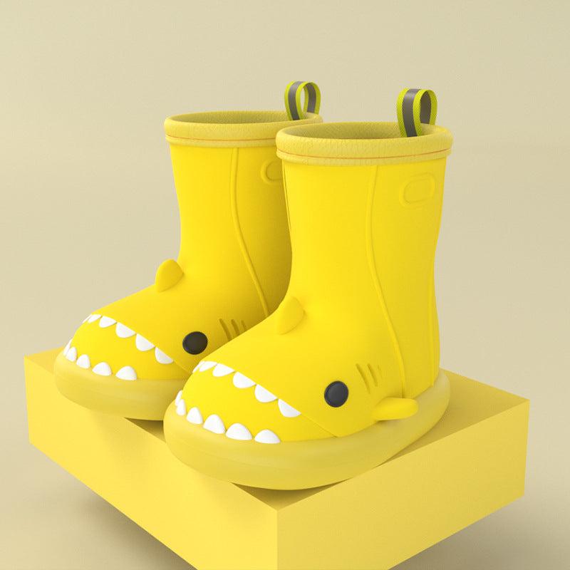 Safety Rubber Shark Kids Rain Boots