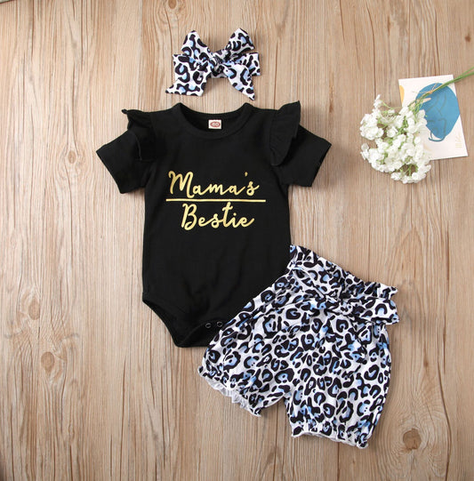 Girls Mama's Bestie 3 Piece Set